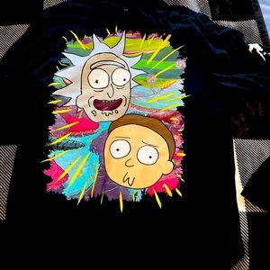 Men’s Rick and Morty Long Sleeve Shirt